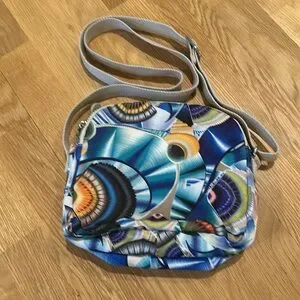 Kipling | Bags | Kipling Crossbody Bag Purse Turquoise Seashell ...
